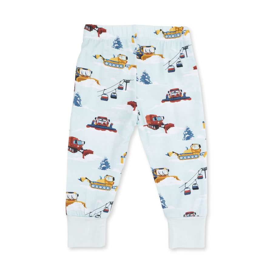 Long Sleeve Bamboo Loungewear Set - Snow Cats
