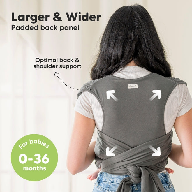 D-Lite Baby Wrap Carrier - Graphite