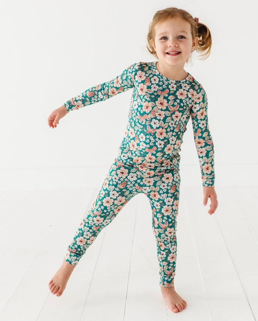 Two Piece Pajama Set - Juniper