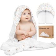 Luxe Baby Hooded Towel - Wildflowers