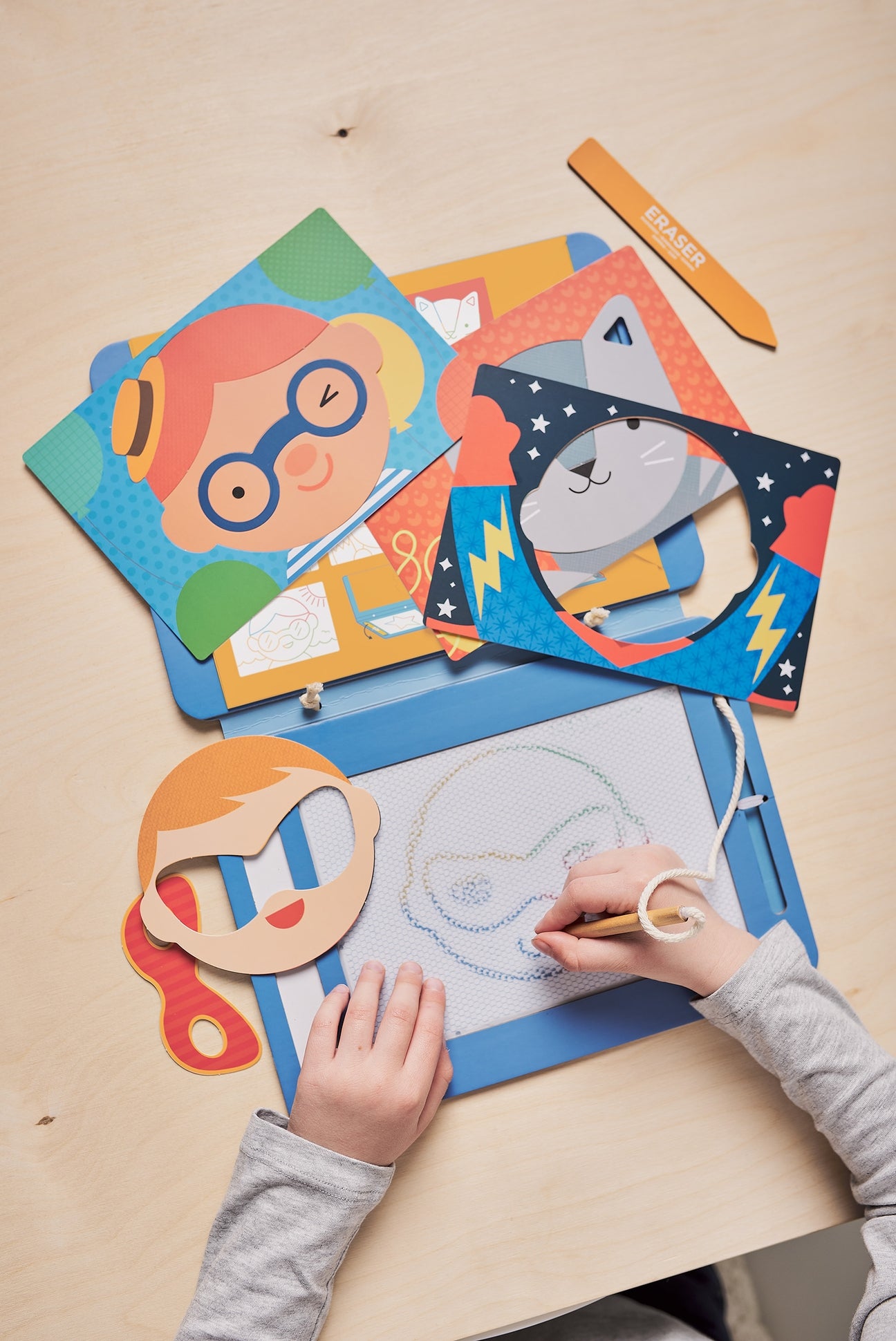 Magic Sketch Board - Funny Faces