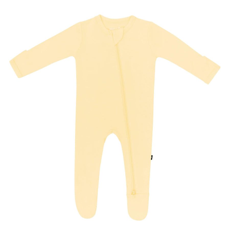 Bamboo Zippered Footie - Lilikoi