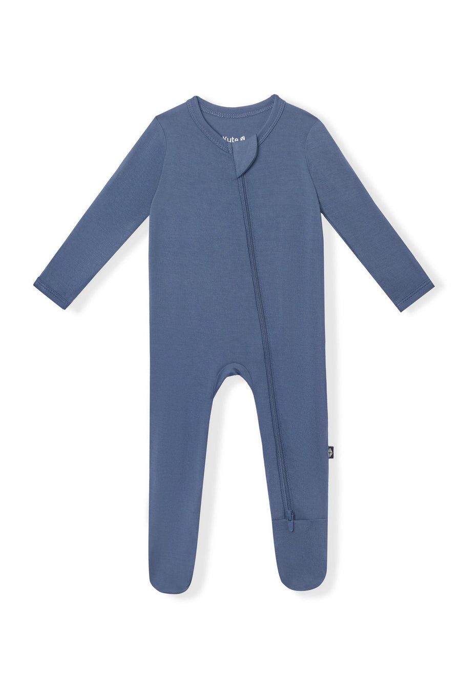 Bamboo Zippered Footie - Oxford