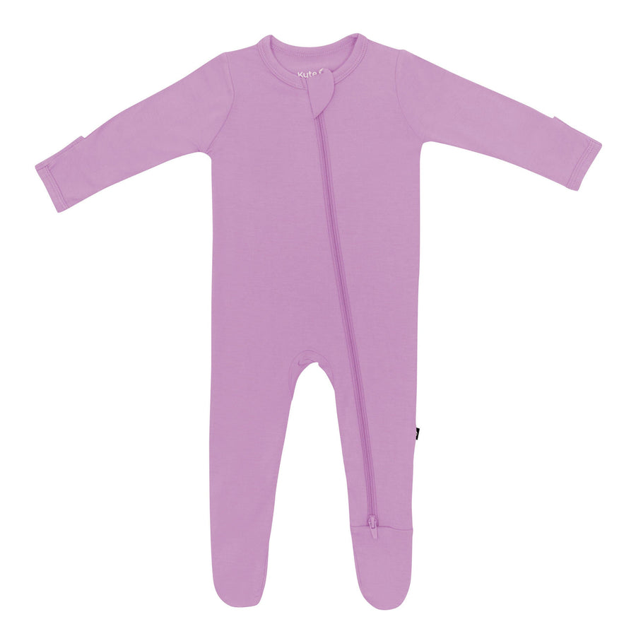 Bamboo Zippered Footie - Poi