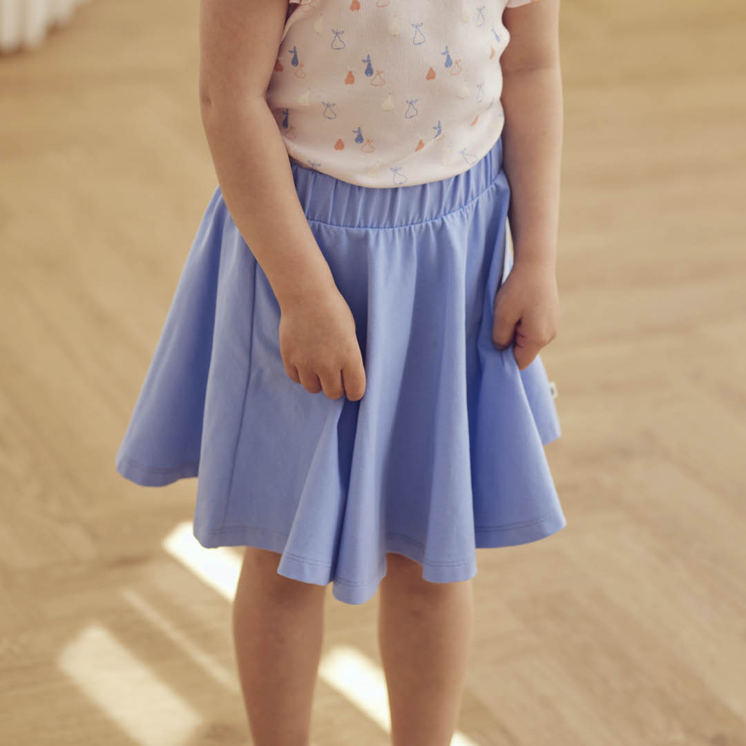Cozy Me Skirt - Shell Blue