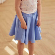 Cozy Me Skirt - Shell Blue