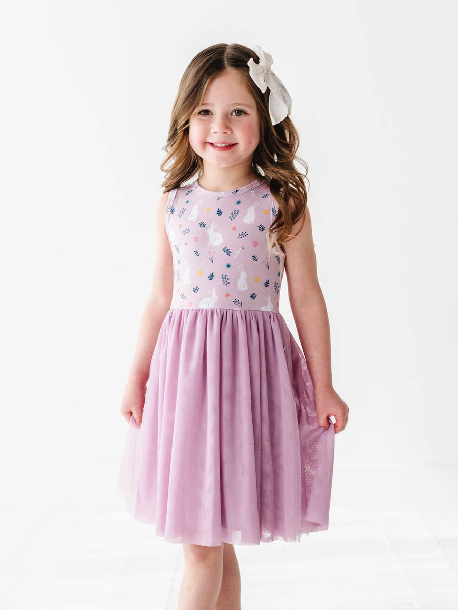 Bamboo + Tulle Dress - Belle Bunny