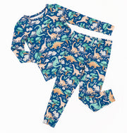 Two Piece Pajama Set - Arlo Dinosaur