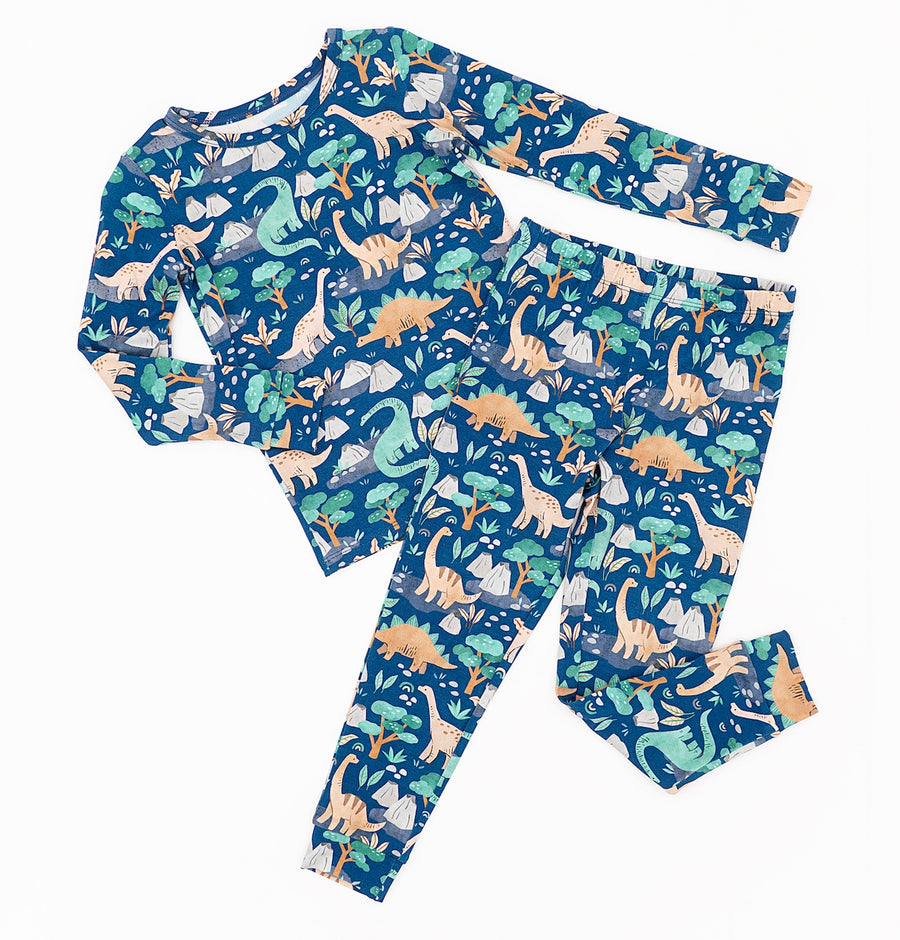 Two Piece Pajama Set - Arlo Dinosaur