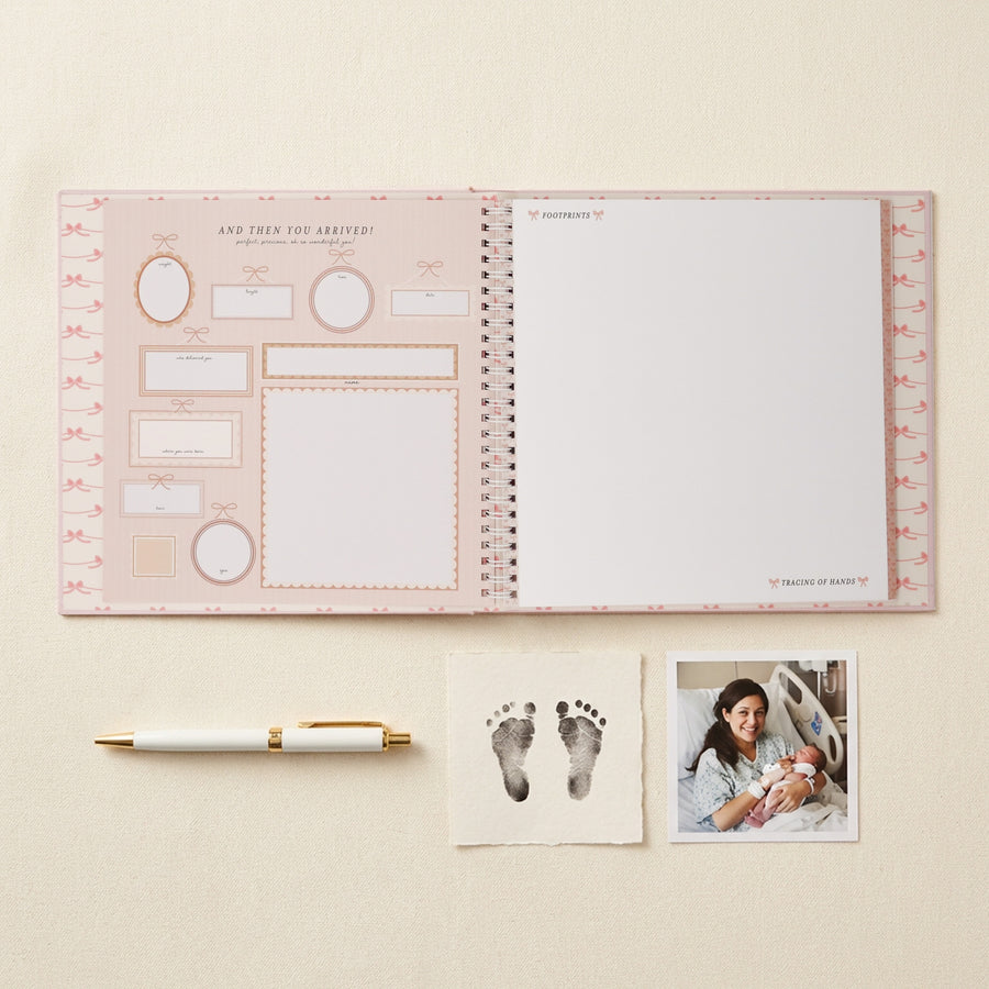 Luxury Memory Book - Bowkissed Blush