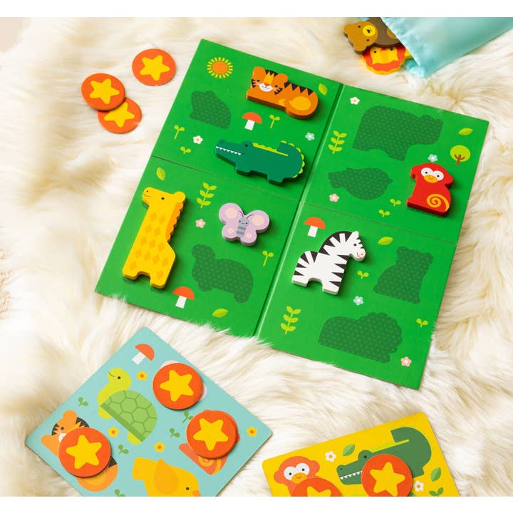 First Bingo Game: Animal Friends