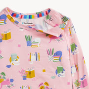 Modal Magnetic Long Sleeve Toddler Pajamas - Cat Litterati