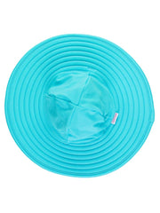 Bright Aqua Swim and Sun Hat