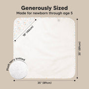 Luxe Baby Hooded Towel - Wildflowers