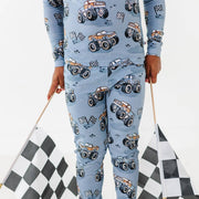 Two Piece Pajama Set - Wheelie Big
