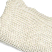 Quincy Soft Sweater Organic Cotton Blanket - Natural