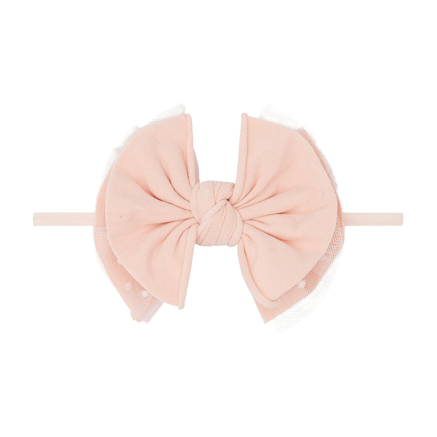 Layered Fab Skinny Tulle Headband - Various Colors