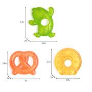 Cutie Coolers Water Filled Teethers (3 Pack) - Silly Foods