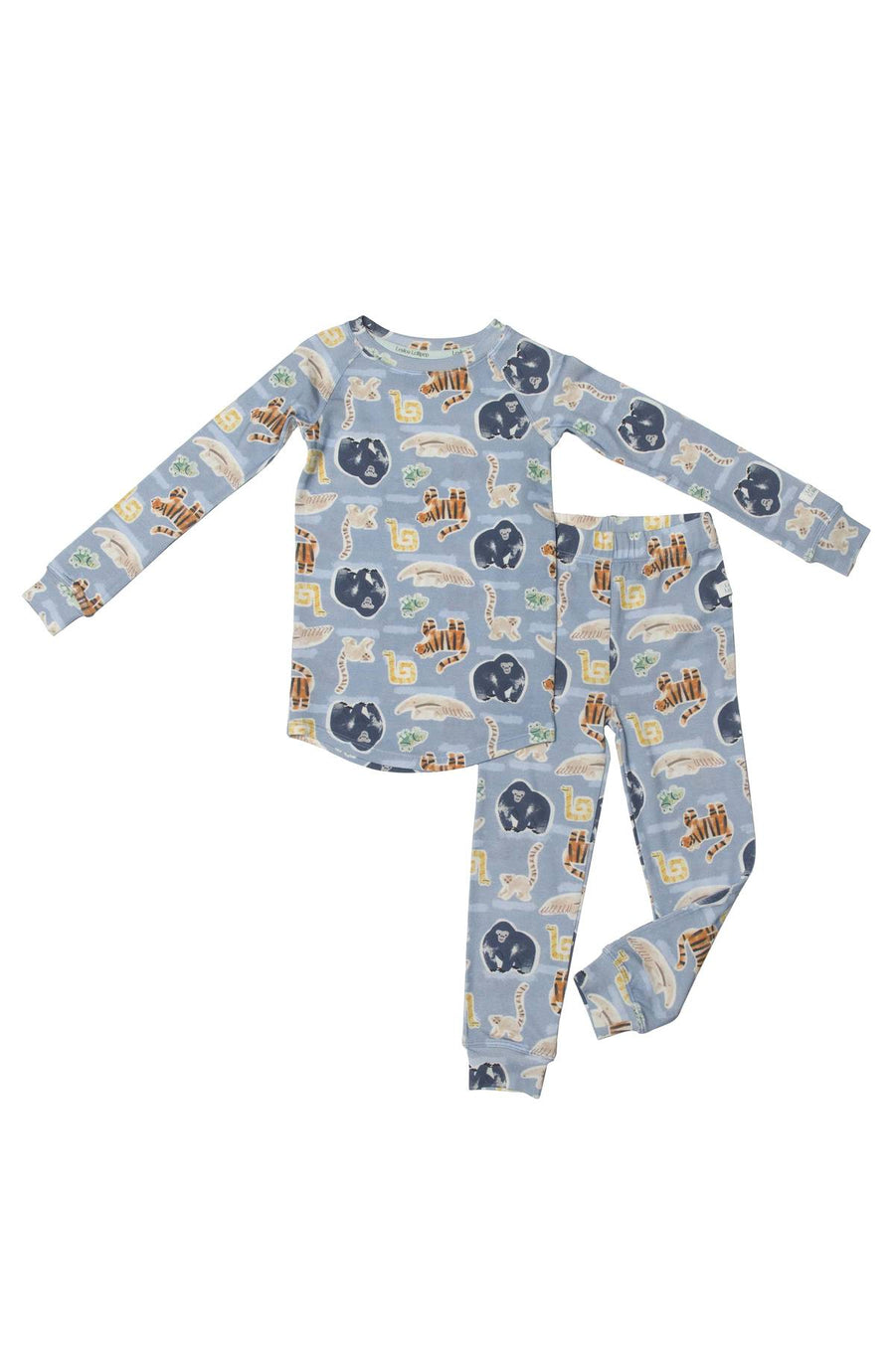 Two Piece Pajama Set - Jungle Friends