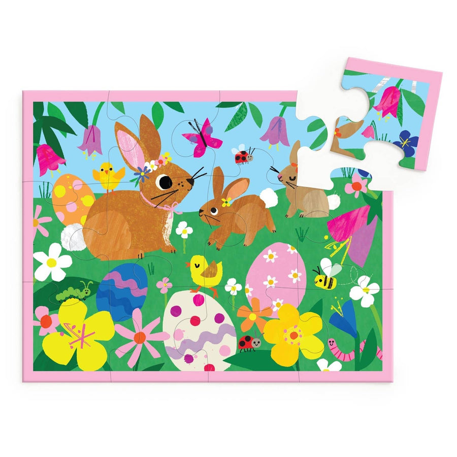 Pouch Puzzle - Spring Bunnies