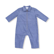 Retro Jumpsuit - Corduroy Stonewash