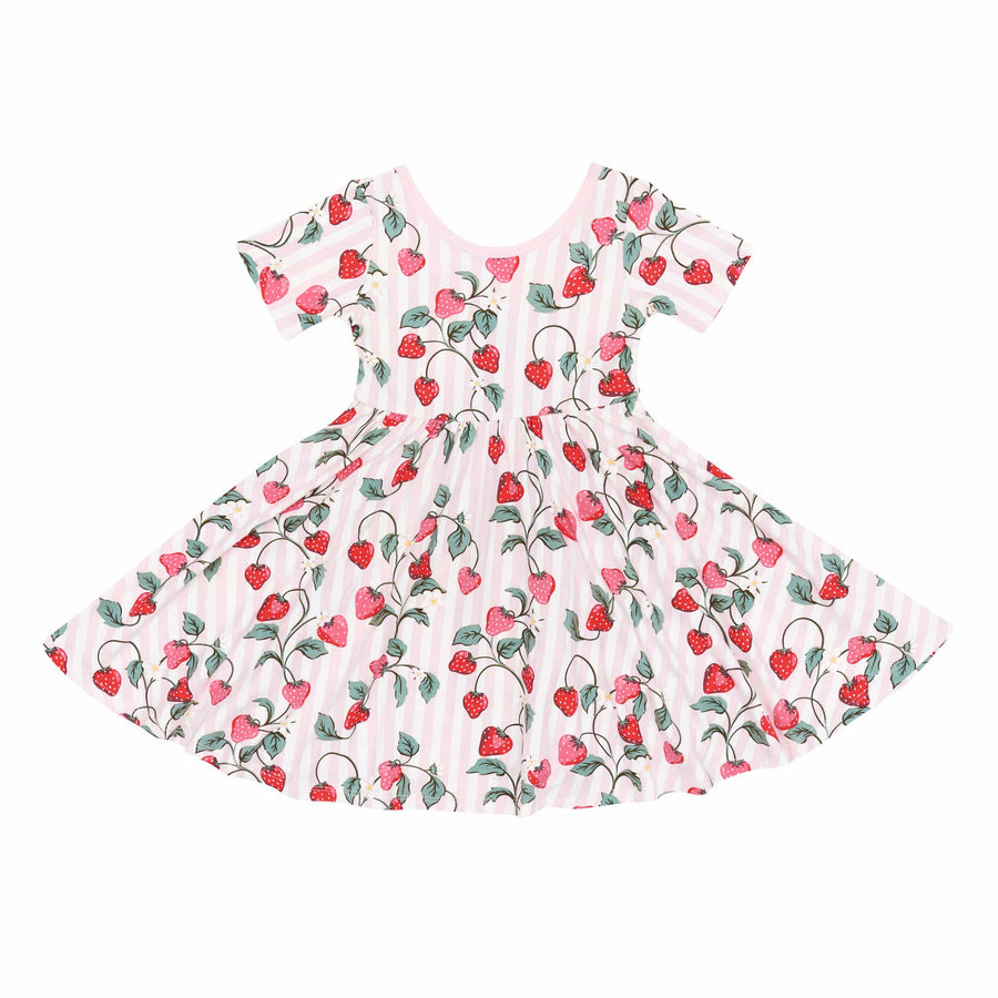 Twirl Dress - Strawberry Fields