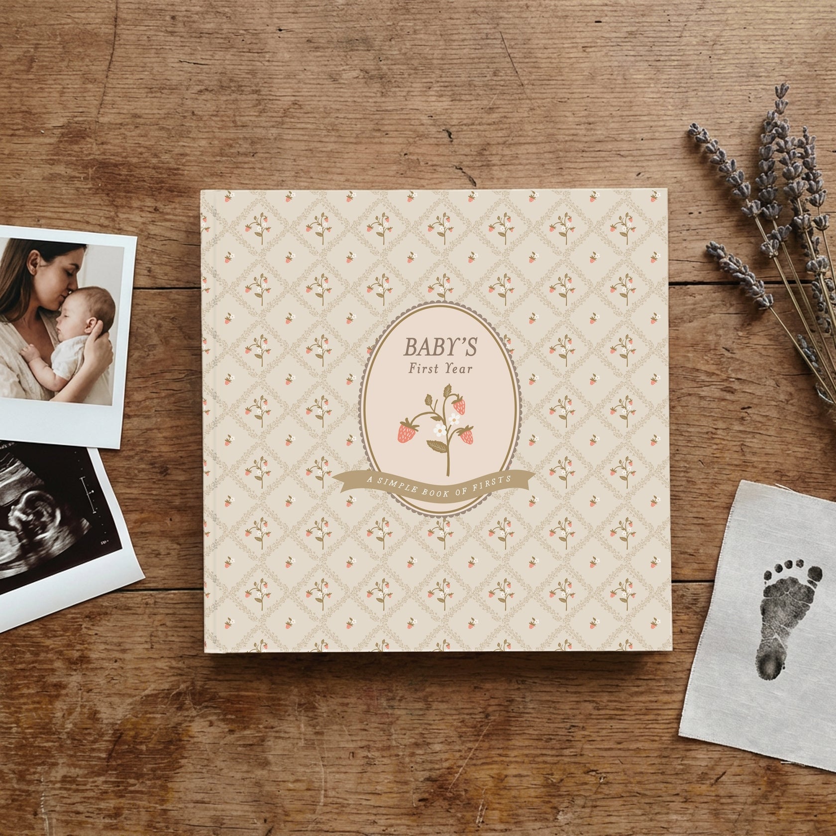 Luxury Memory Book - Cottage Garden
