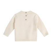 Ella Bow Knit Baby Pullover Sweater