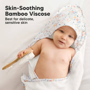 Luxe Baby Hooded Towel - Wildflowers