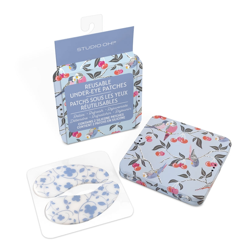 Reusable Under-Eye Patches - Birds in the Cherry Tree