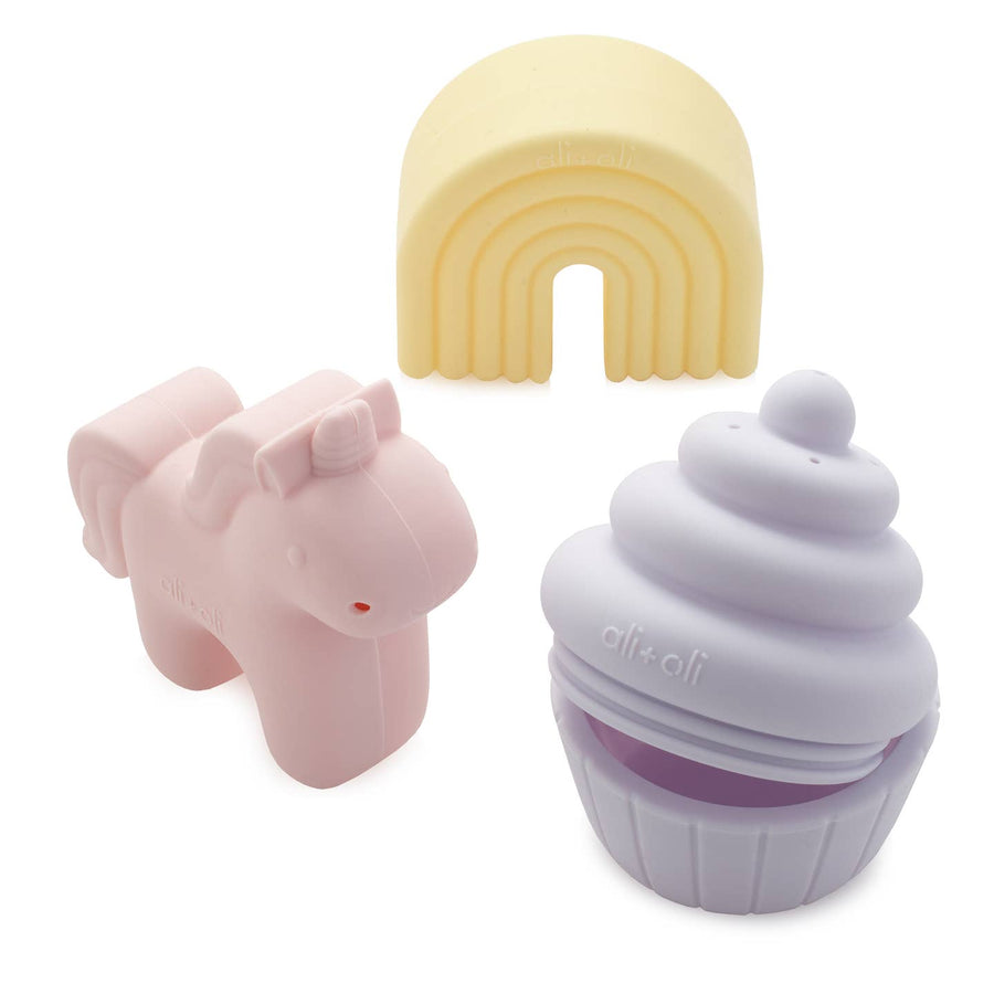 Squirt Water Bath Toy Set - Unicorn