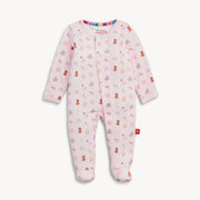 Modal Magnetic Footie - Pink Nursery Nostalgia
