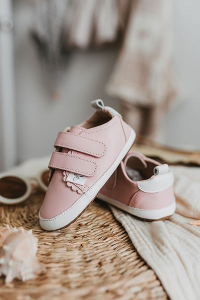 Nora Low Top with Anti-Slip Sole - Pink