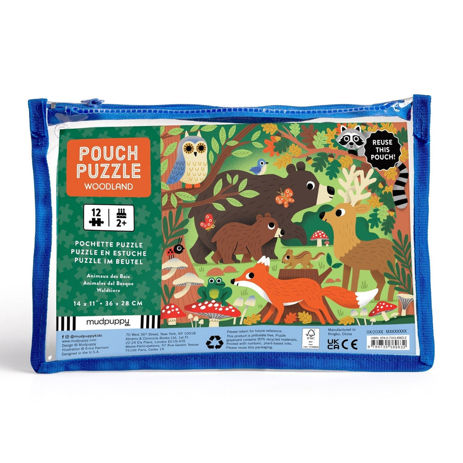 Pouch Puzzle - Woodland