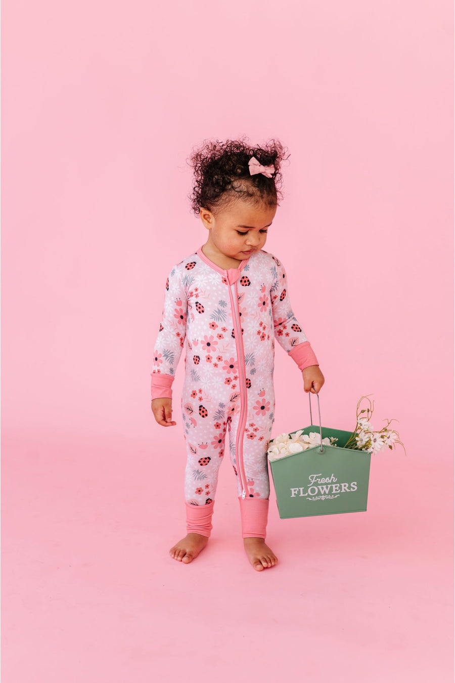 Bamboo Convertible Romper - Garden