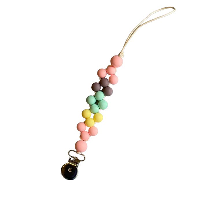 Grande Finn Pacifier Clip - Various Colors