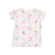 Short Sleeve Bamboo Loungewear Set - Mermaids