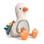 Itzy Bitzy Sensory Tummy Time Mirror - Goose