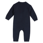Spotty Dog 3D Knit Organic Cotton Jumpsuit