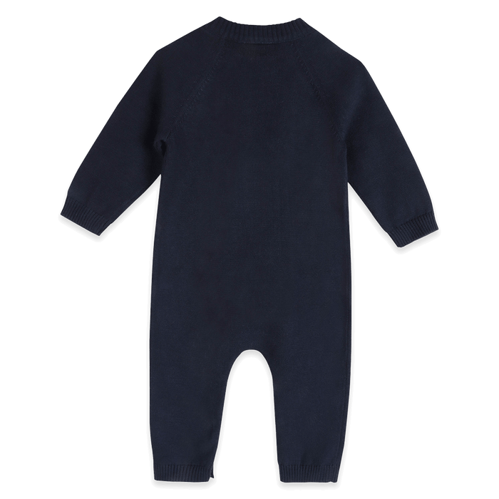 Spotty Dog 3D Knit Organic Cotton Jumpsuit
