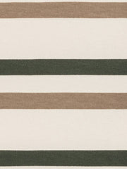 Organic River Bodysuit - Trevor Stripe/Pine + Taupe