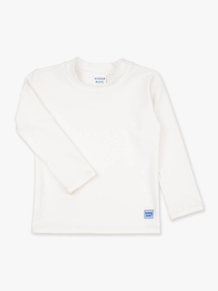 Long Sleeve Rash Guard - White
