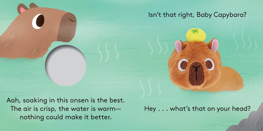 Baby Capybara : Finger Puppet Book