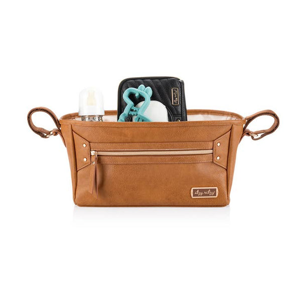 Stroller Caddy - Cognac