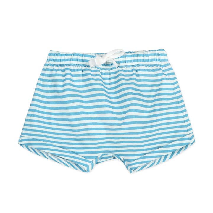 Organic Sailboat Whales Tee & Shorts Set