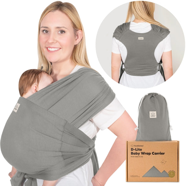 D-Lite Baby Wrap Carrier - Graphite