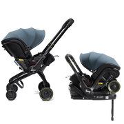Doona X Infant Convertible Car Seat and Stroller - Ocean Blue