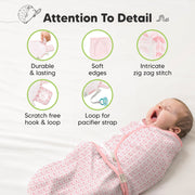 SOOTHE Swaddle Wraps - 3-Pack (Blossom)