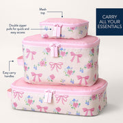Ribbons and Roses Packing Cubes