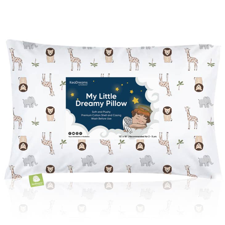Organic Toddler Pillow - Various Patterns